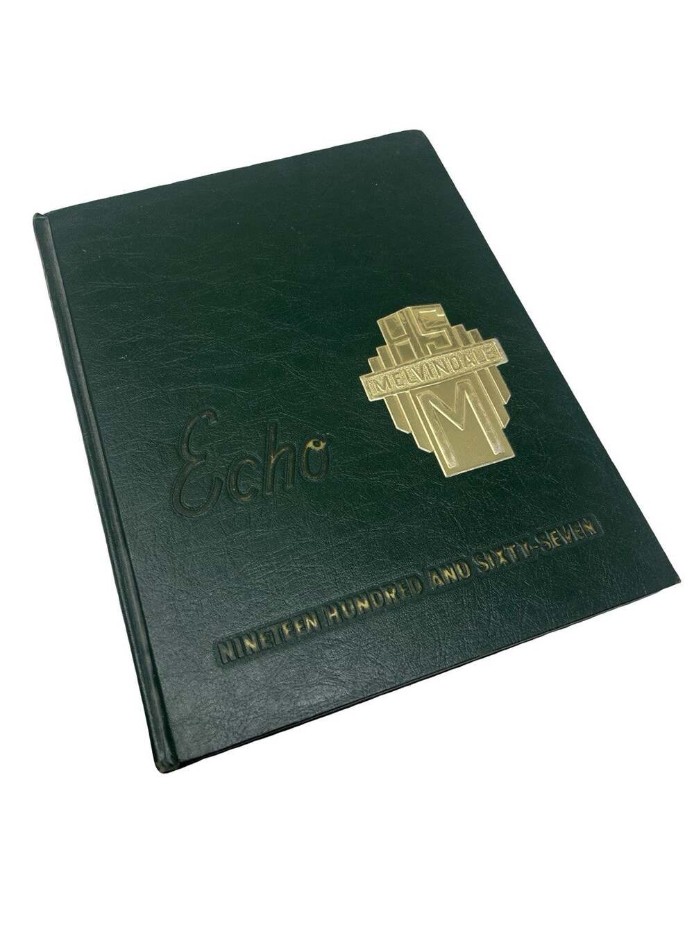 Vtg 1967 Echo HIGH SCHOOL YEARBOOK - Melvindale Michigan